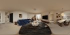 Modern living room and dining room interior scene - Thumbnail 360°
