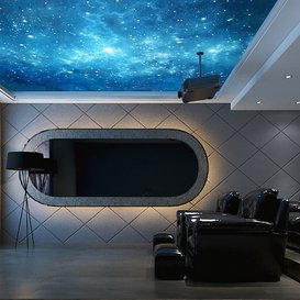 Cinema room Modern style Extension 2018 11