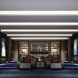 Cinema room Modern style Extension 2018 12