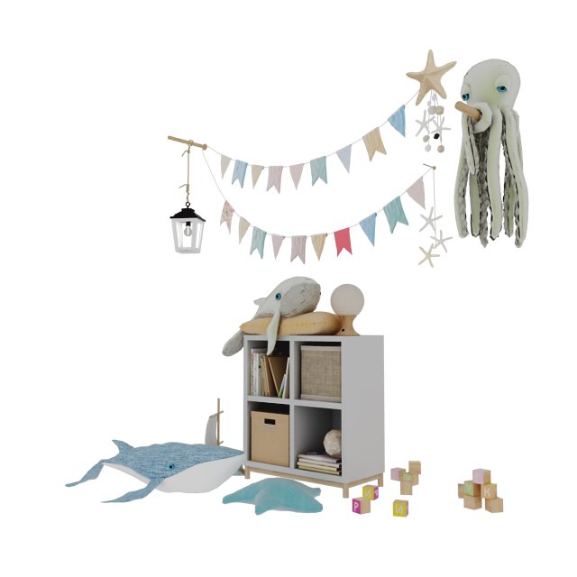 Toys and furniture Childroom Image 1