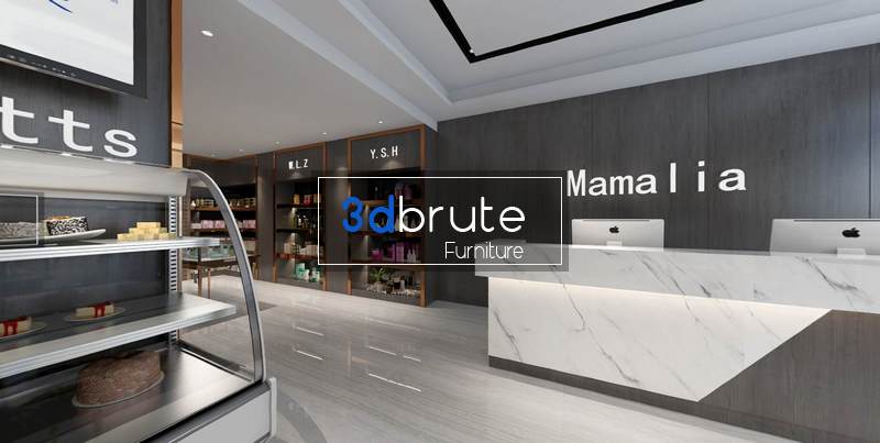 Store 3dsmax 3d model