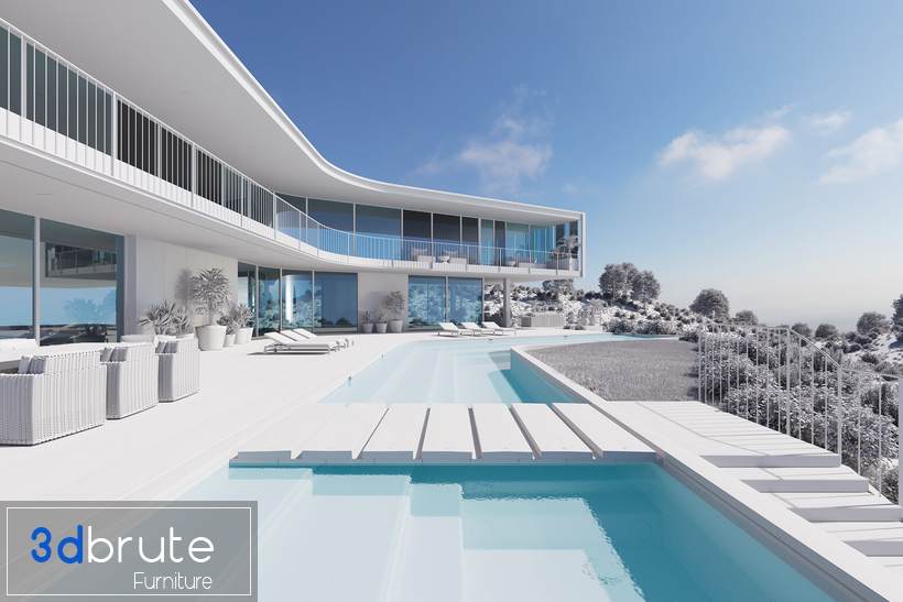 Exterior Download free 3dmodel