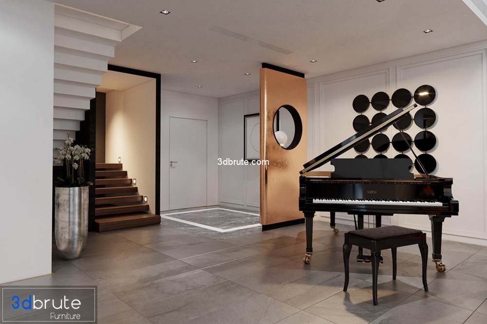 Apartment Interior Livingroom VIP corona