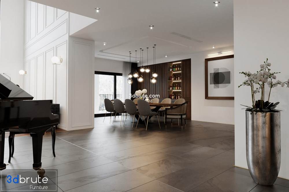 Apartment Interior Livingroom VIP corona