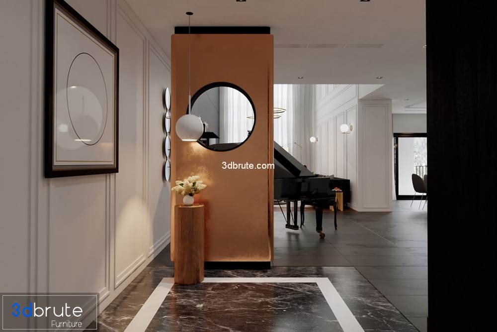 Apartment Interior Livingroom VIP corona