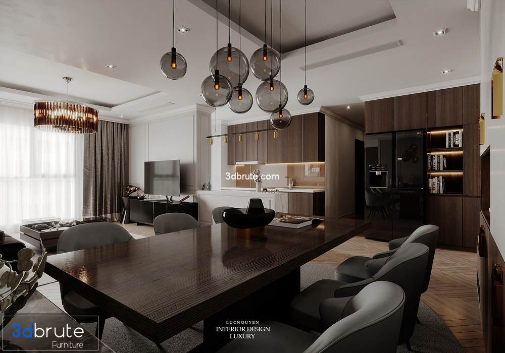 Livingroom corona  3dsmax download  free