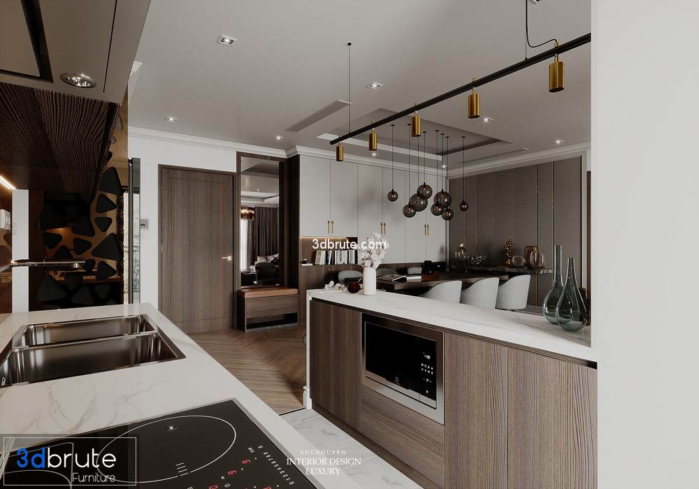 Livingroom corona  3dsmax download  free