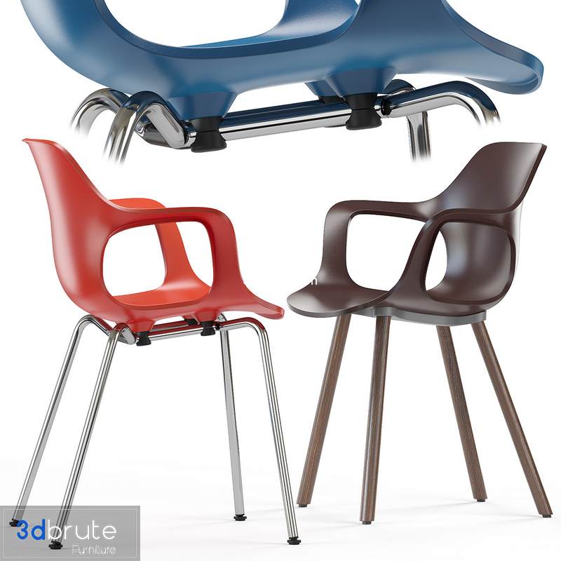 HAL Armchair Tube Stackable Image 1