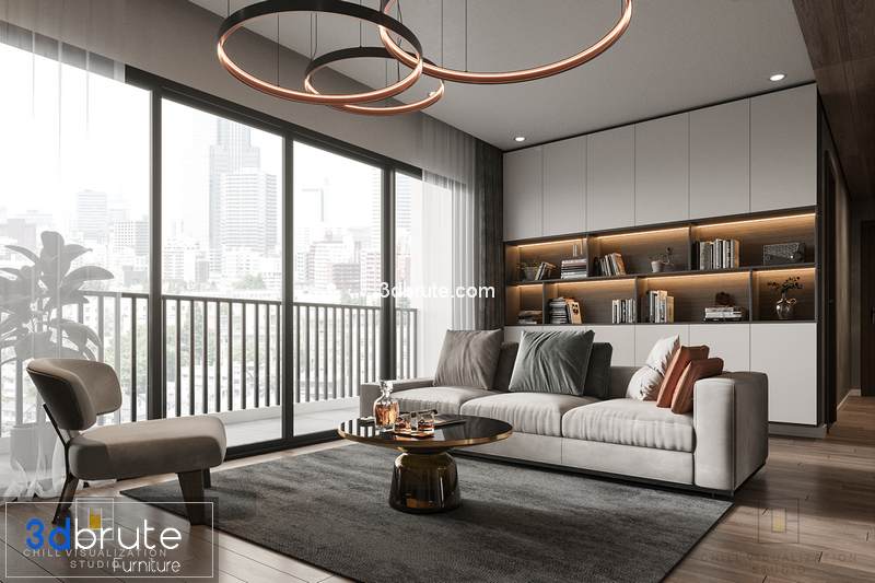 Livingroom corona 3dsmax download free