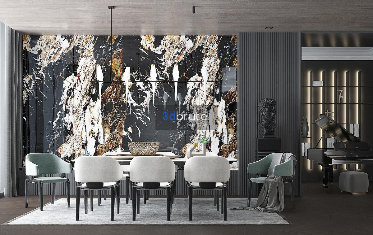 Living room pro 3dsmax Image 2