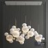 Giopato Bolle & Sculptural Glass Chandelier - Thumbnail 2