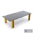 Alcide Rectangular Marble Coffee Tables - Thumbnail 2