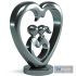 Iron Love Statue 2 - Thumbnail 2