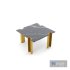 Alcide Rectangular Marble Coffee Tables - Thumbnail 5