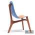 Blue and green chair wood - Thumbnail 3