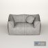 MARIO BELLINI Leather Sofa - Thumbnail 3