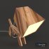Dogi Adjustable Wooden Table Lamp - Thumbnail 4