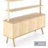 Benchmark-Sage Credenza with Shelving - Thumbnail 5