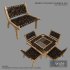 Wooden Outdoor Set - Thumbnail 2