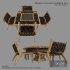 Wooden Outdoor Set - Thumbnail 3