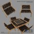 Wooden Outdoor Set - Thumbnail 6