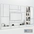 TV Wall set 0150 - Thumbnail 3