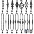 Wrought Iron Bundle No3 Railing - Thumbnail 3