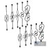 Wrought Iron Bundle No2 Railing - Thumbnail 1