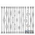 Wrought Iron Bundle No1 Railing - Thumbnail 4