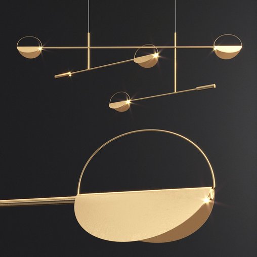 Bolia Esprit Rousseau Chandelier – 3 type