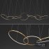 Gold Ring Chandelier_2 - Thumbnail 2
