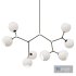 8 Light Chandelier White - Thumbnail 1