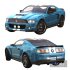 ford gt 500 sport blue color - Thumbnail 2