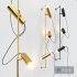 Brushed Brass Wall Sconce Light Vanity - Thumbnail 1