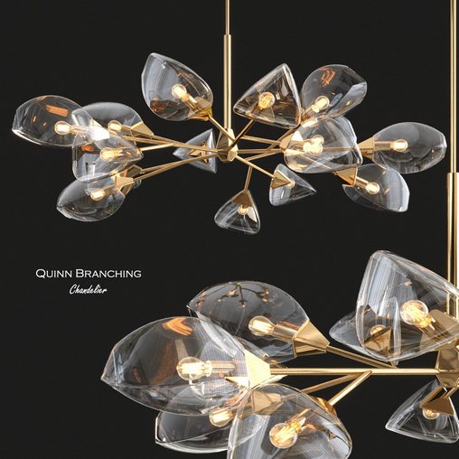 Quinn Branching Chandelier by Williams Sonoma