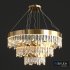 Crystal Sticks Triple Chandelier - Thumbnail 1