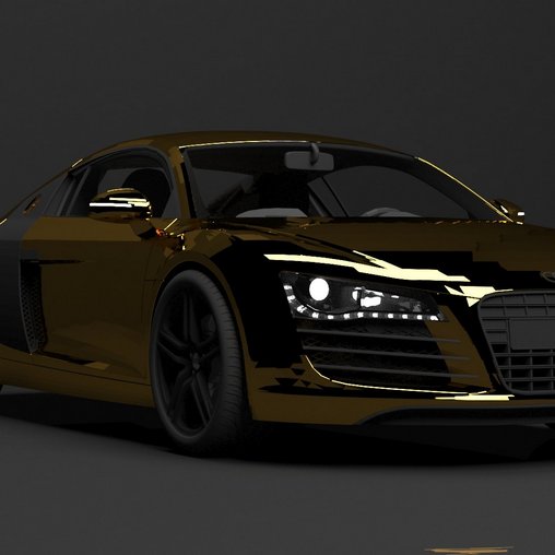 Audi V8 FSI-Gold Edition