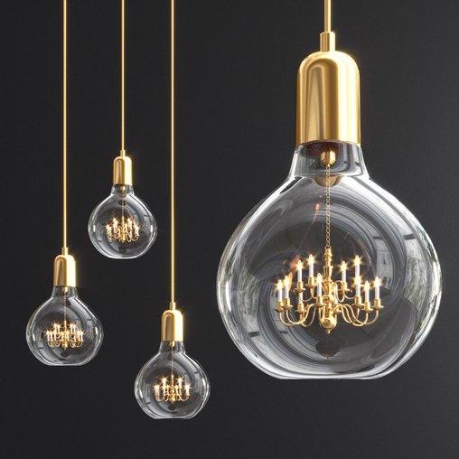 King Edison Trio Pendant Lamp