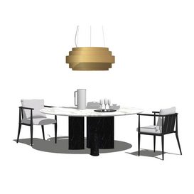 Dining set Sketchup 146