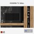 Modern tv wall 16 - Thumbnail 1