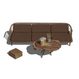 Sofa set Sketchup22