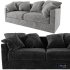 Linen Sofa – Couch - Thumbnail 2
