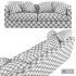 Linen Sofa – Couch - Thumbnail 5