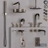 Gessi bathroom inciso faucet set 1 - Thumbnail 1