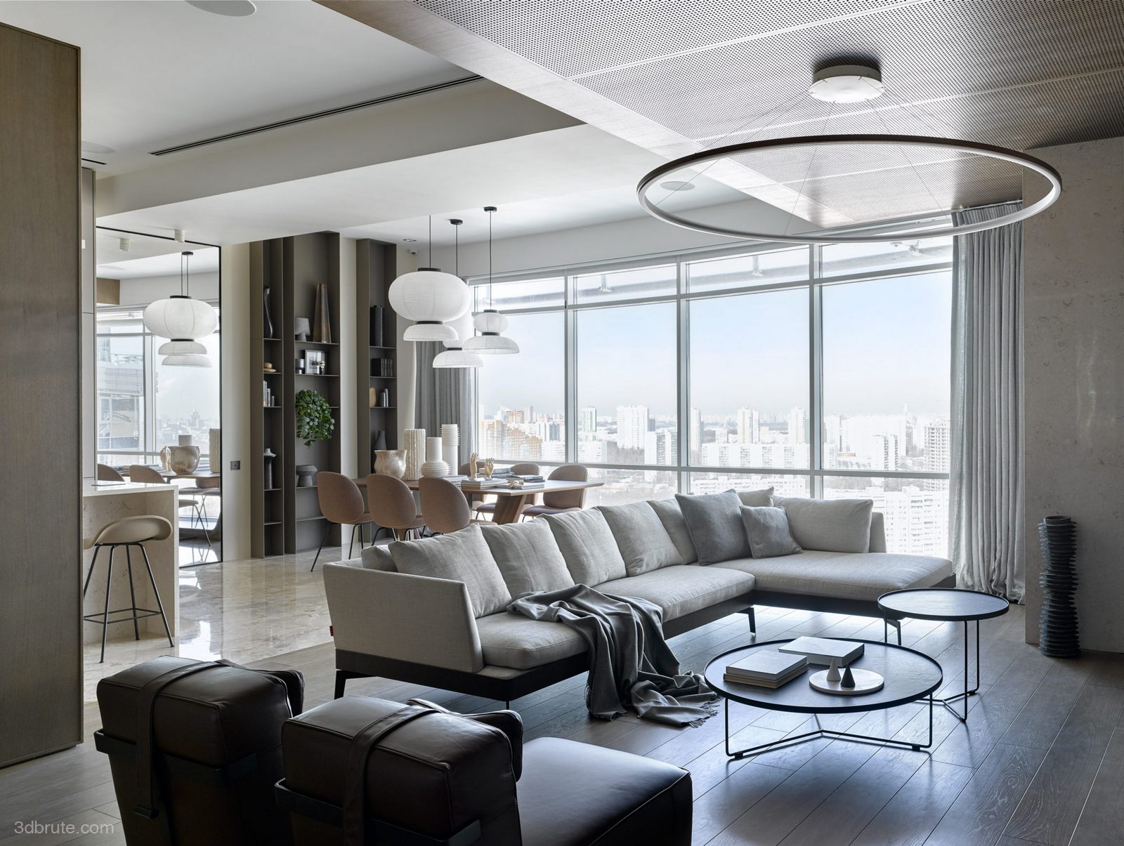 A comfortable apartment full of modern feel