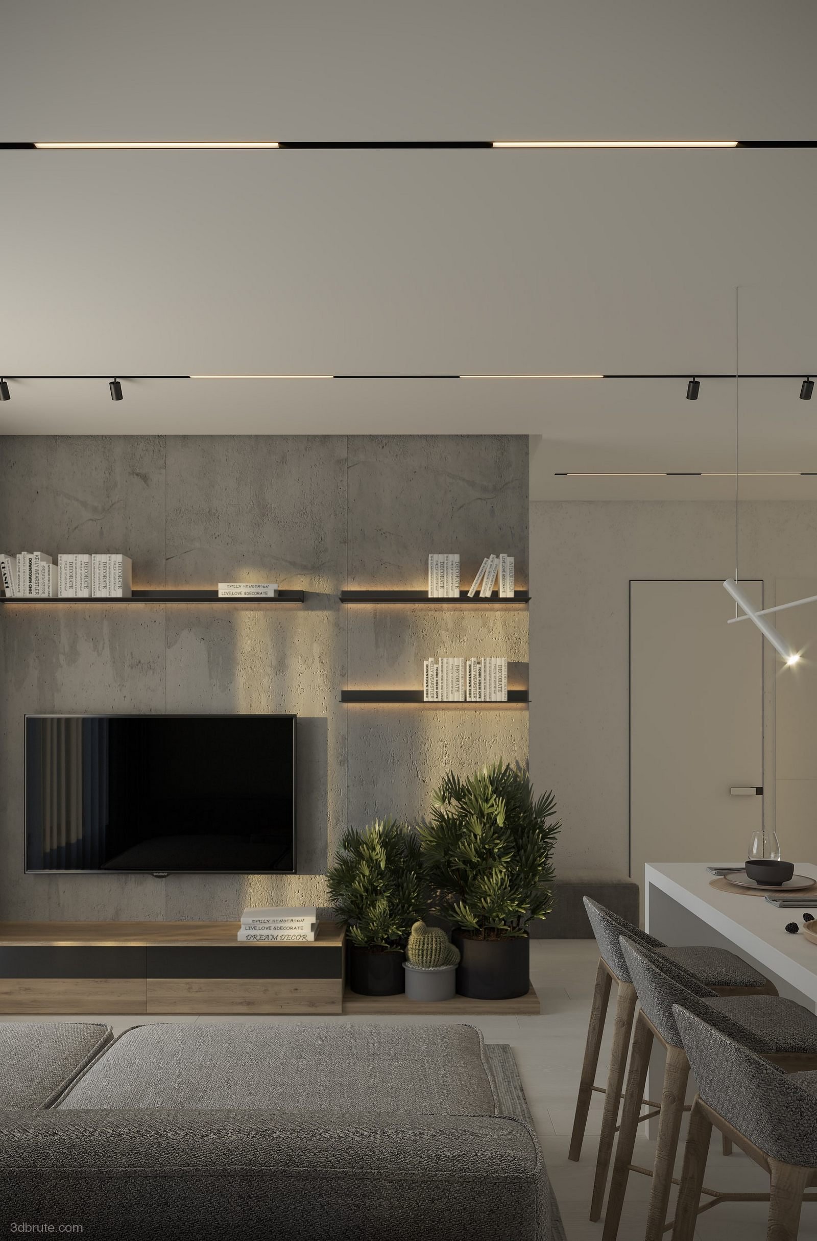 Exquisite and concise Nordic residence-the comfort of one person