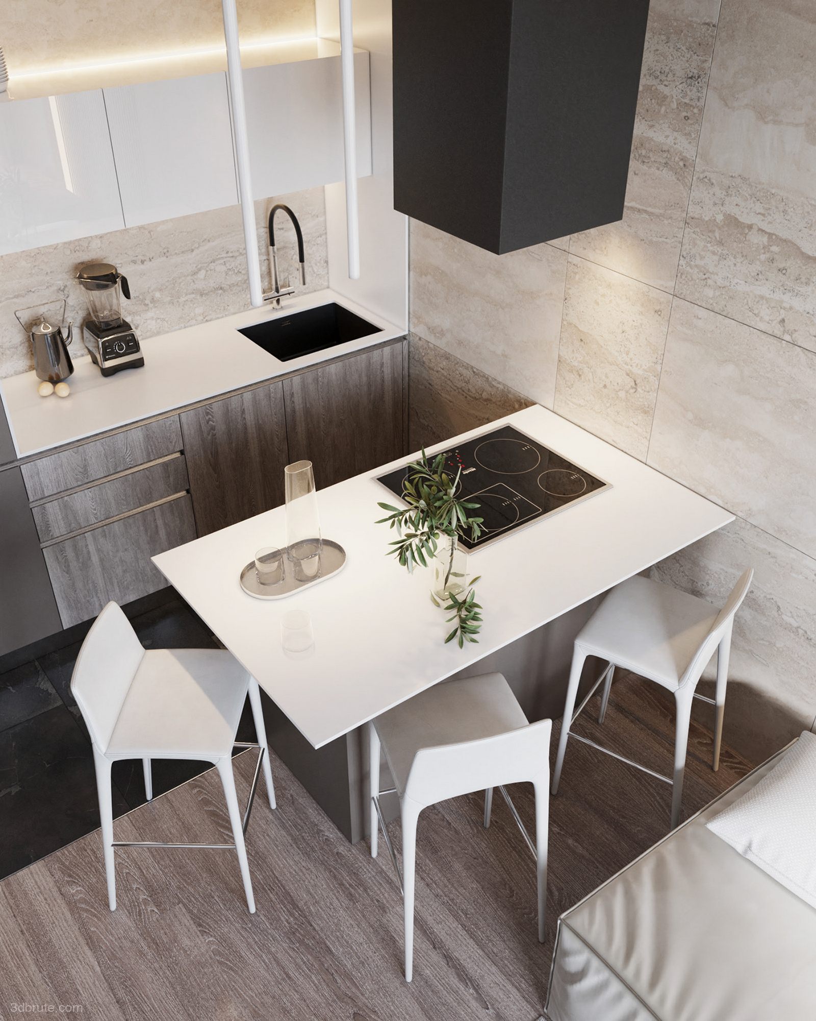 Minimalist and comfortable Nordic home-casual life