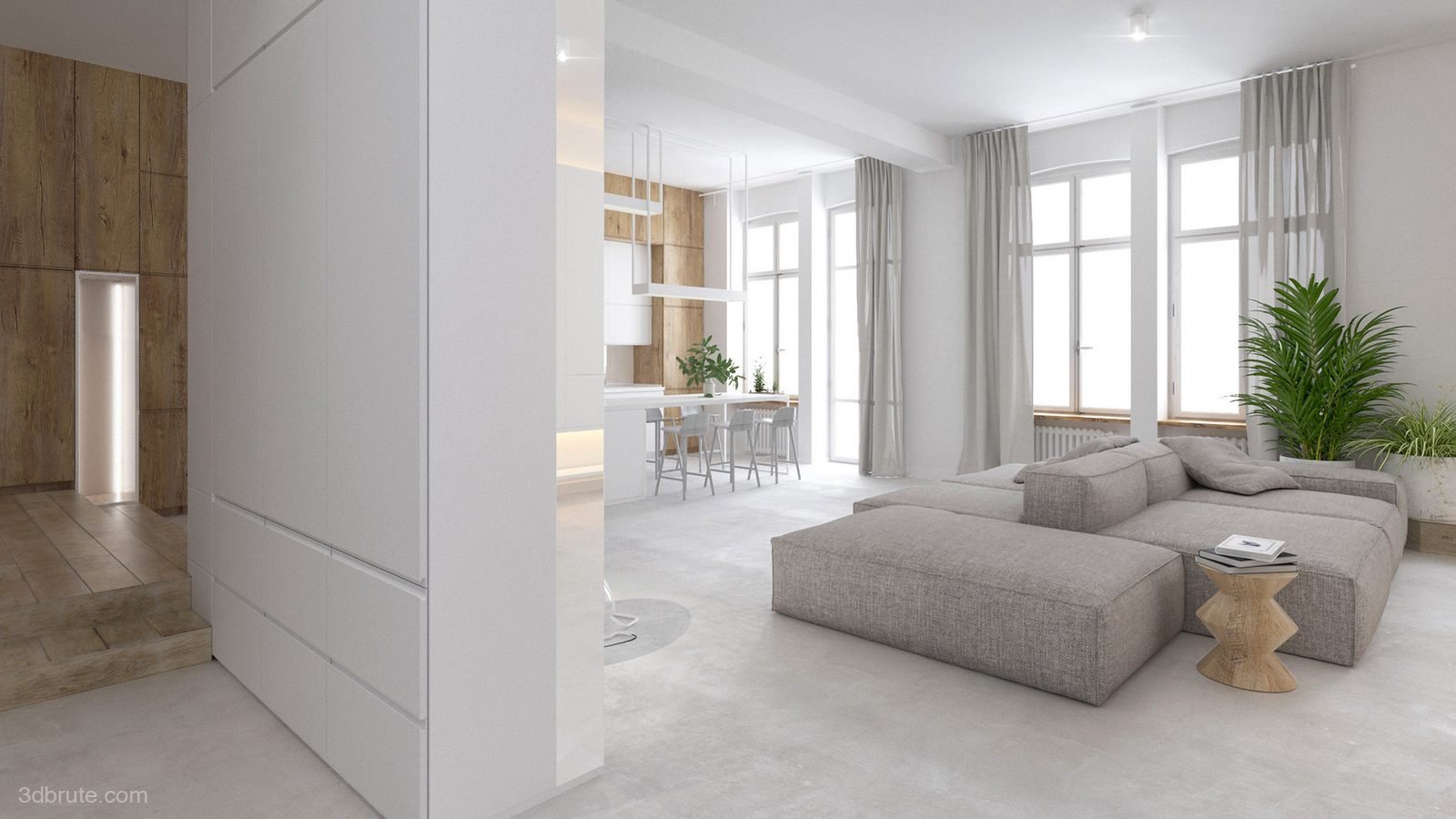 Minimalist modern-low luxury enjoyment of modern cities