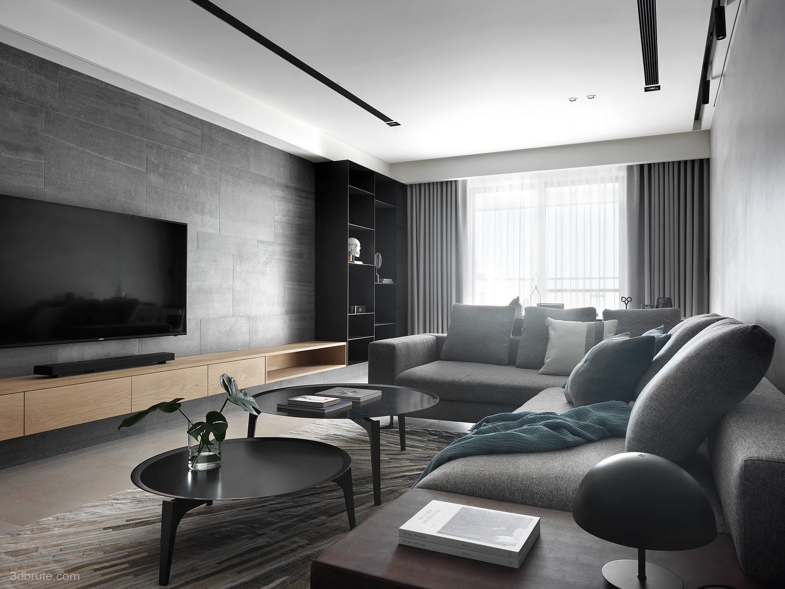 Modern living in high gray extraordinary life