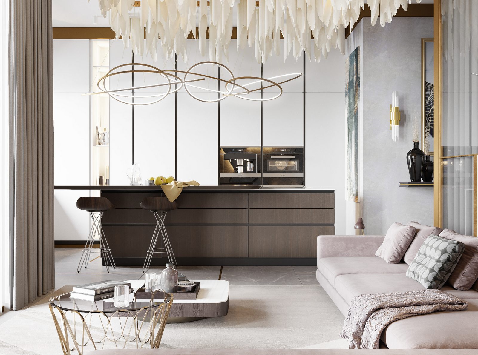 Modern luxury-a sophisticated and comfortable home